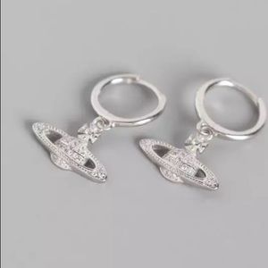 925 Sterling Silver galaxy shape earrings Huggies